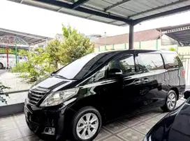 Alphard 2.4 G Tahun 2013 Warna Hitam