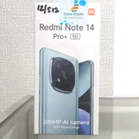 Redmi Note 14 Pro+ 5G 12/512 Garansi Resmi Xiaomi Baru Dan Segel