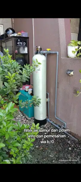 Filter air sumur dan pdam tabung frp nanotec 1054