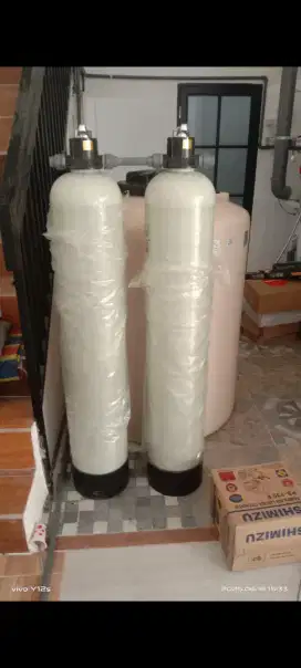 Filter air sumur bor dua tabung