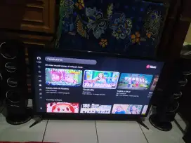 tv led polytron 32 speker tower