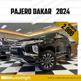 DP10% [Km2.000] Pajero Sport Dakar 2024 Black Reg 2025 #AUTOHIGH