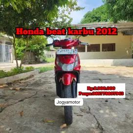 Honda beat karbu tahun 2012 cash
