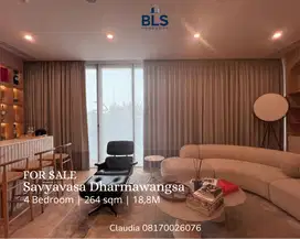 FOR SALE Apartemen Savyavasa Dharmawangsa 4Bedroom