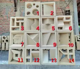 Jual loster beton minimalis hasil dari pabrik sendiri uk20x20