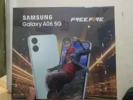Dijual Cepat HP baru Samsung Galaxy A06 5G edisi free fire