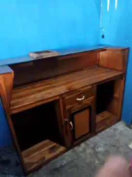 MEJA BAR KAYU JATI