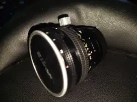 Lensa nikon nikkor 28mm f4 PC shift lens rare/langka normal no minus