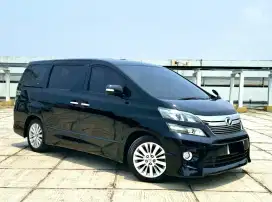 (Tdp 0)Toyota Vellfire Z 2.4 AT. Alles. Thn 2013. Hitam. Perfect cond