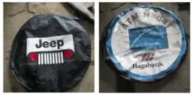 Cover ban jimny katana escudo sidekick vitara rush terios feroza taft