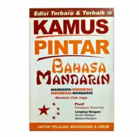 Buku Kamus Pintar Bahasa Mandarin