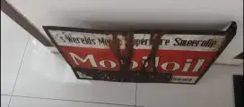 ENAMEL MOBILOIL VINTAGE