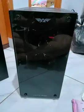 Casing gaming 4 fan plus PSU 500 watt normal