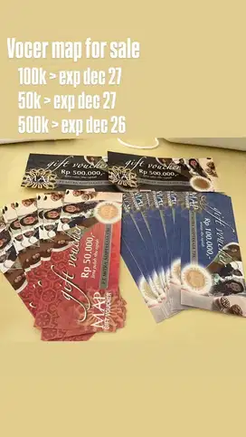 Voucher MAP disc 3%