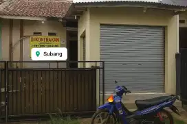 Jual cepat rumah buana subang kencana lokasi strategis depan pabrik