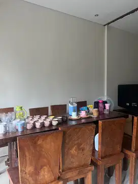Meja dan Kursi Kayu Jati