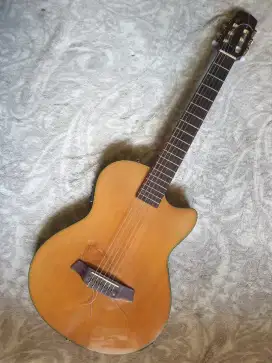 Gitar Gilmore silent nylon akustik