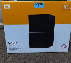 Wd eksternal my book duo 16 tb