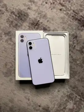 iPhone 11 128GB Warna Purple All Op