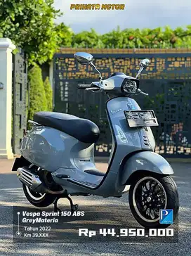 Vespa Sprint 150 ABS 2022 GreyMateria