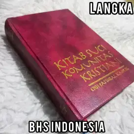 LANGKA kitab suci komunitas kristiani edisi pastoral katolik
