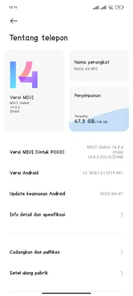 Poco X3 Nfc fullset