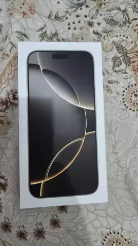 Iphone 16 pro max 512 gb natutal titanium