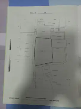 Tanah murah 888m2 bonus kontrakan aktif 15 pintu, hanya Rp.2,75M