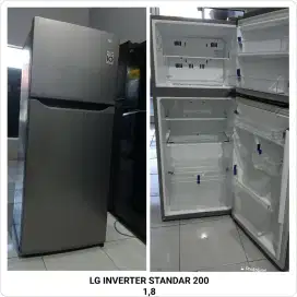 Kulkas 2 pintu LG INVERTER Standar 200L