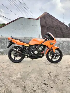 Kawasaki Ninja RR 2007 Asli Orange