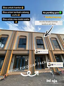 SIAP PAKAI RUKO IL LAGO READY STOCK DAN FREE PPN