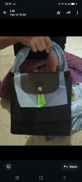 Tas travel bag merk longcharm