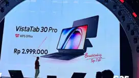 Itel Vista Tab 30 pro (Tablet + keyboard) Dus lengkap nego tipis