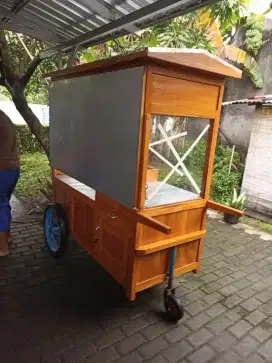 Gerobak Angkringan jg Melayani Pesanan Grobak Bakso Mie Bubur Sate dlL