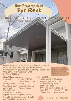 Sewa Rumah sekitar daerah bandara juanda