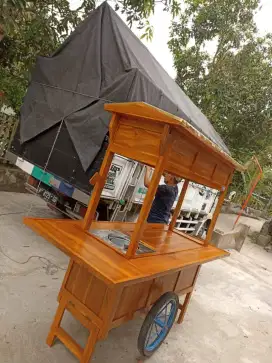 Gerobak Angkringan jg Melayani Pesanan Grobak Bakso Mie Bubur Sate dlL