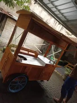 Gerobak Angkringan jg Melayani Pesanan Grobak Bakso Mie Bubur Sate dlL