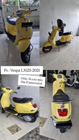 VESPA LX125 2021
