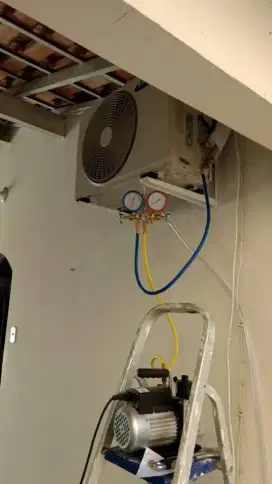 Tukang ac, service ac, bongkar pasang ac, service kulkas, jual ac