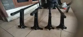 Thule footpack rain gutter+ square bar