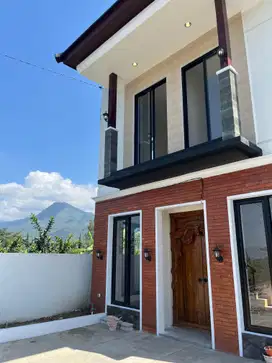 VILLA BARU KONSEP MODERN JAWA VIEW 360 derajat pegunungan dan kota