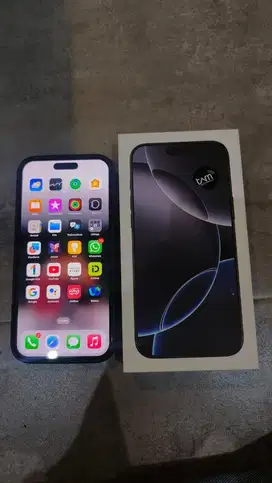 Iphone 16 pro max 256gb garansi resmi