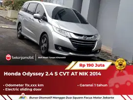 [ GARANSI 1TH ] Honda Odyssey 2.4 S CVT AT Silver 2014/2015