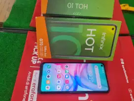 INFINIX HOT10 Ram 6/128 gb no minus mulus lengkap