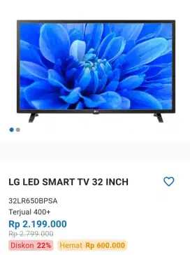 LG LED SMART TV 32 INCH