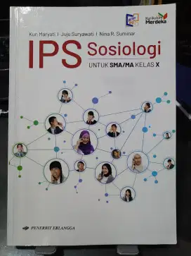 Buku IPS Sosiologi Untuk SMA/MA Kelas X, Erlangga, Kurikulum Merdeka