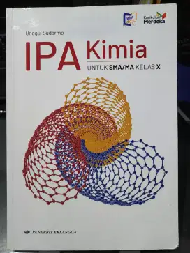 Buku IPA Kimia Untuk SMA/MA Kelas X, Erlangga, Kurikulum Merdeka