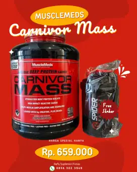 Musclemeds Carnivor Mass 6 Lbs