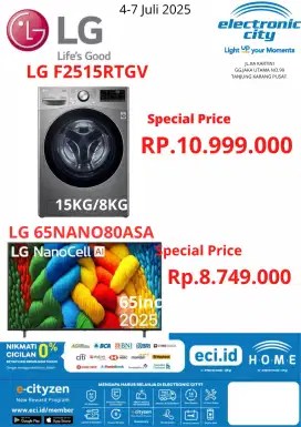 LG F2515RTGV Inverter Direct Drive 15KG/8KG