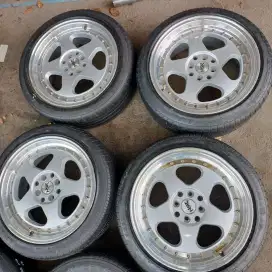 Velg ring 17 lebar belang pcd 4x100/114,3 ban 205/45 R17 4pcs